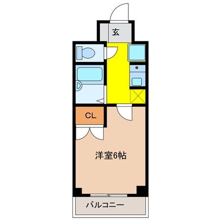 コスモス・シシェールの物件間取画像